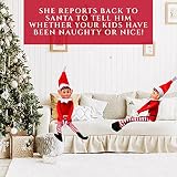 Elves Behavin' Badly 12 Inch Elf Plush Vinyl Head Hat Gift Decoration view 11