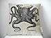 decorbox Cotton Linen Square Throw Pillow Case Decorative Cushion Cover Pillowcase for Sofa Octopus 18