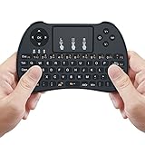 DroidBOX i9 2.4GHz Backlight Rechargeable i8 wireless mini touchpad keyboard with mouse for DroidBOX T8-S Plus, T8 Mini, iMXQpro, Raspberry Pi, HTPC Devices