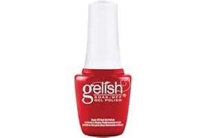 Gelish Mini Gel Nail Color, Gel Polish Collection, Gel Nail Polish, Long-Lasting Soak Off Gel Polish (Scandalous, 9mL)