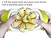 Premium Apple Slicer Corer - 100% Non-Magnetic Stainless Steel Blades, White