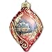 The Bradford Exchange Thomas Kinkade Light Up The Season Luminary Glass Ornament Set