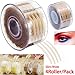 Eye tape double eyelid tape invisible eye stickers natural waterproof eye tape adhesive magic Charm big eye fiber glue tapes 4 Roller + Shaped Fork