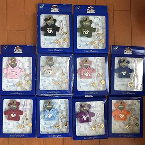 Amazon Co Jp ダッフィー ストラップ チャーム 10周年 シー コンプリート ホビー