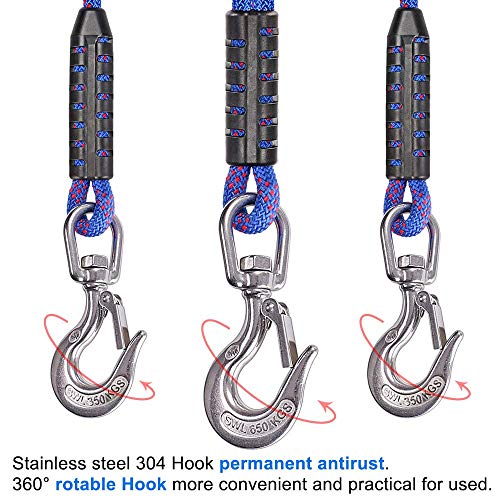 SELEWARE Tow Harness for Boat Innovative Heavy Duty Tow Rope for Tubing