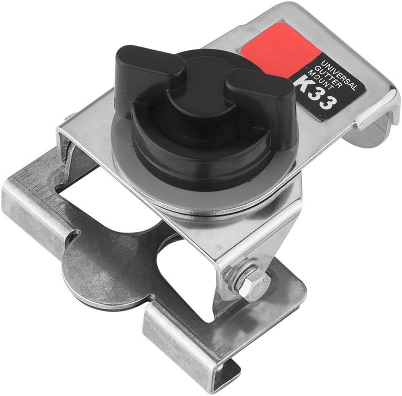 Ham Radio Antenna Mount, 180° Rotation, 2 Axes, Silver Full Protection Antenna Brackets Mounts, Mounted on the Trunk Lid, Hatchback, Vertical Doors, etc.