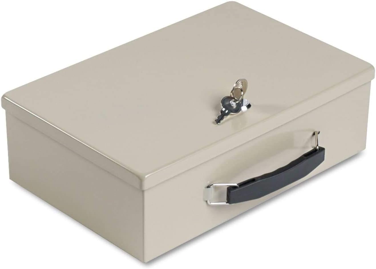 Dong Home Fireproof Steel Security Safe Lock Box Money Gun Jewelry Fire Storage Key Case