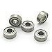 3x8x3mm Steel Deep Groove Ball Bearing,Model Bearings MR83ZZ L-830ZZ Pack of 10