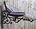 Cast Iron Combo Mini Birdbath Bracket with Hook