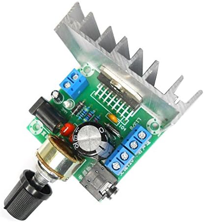 Qianson AC 7-18V / DC 5V-12V TDA7297 2x 15W Audo Power Amplifier Board 15W+15W Dual-Channel Stereo AMP Module