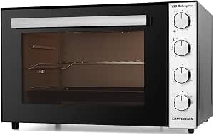 Orbegozo HOT 710 - Horno eléctrico de sobremesa con convección, 70 L,  rustidor, termostato regulable, luz interior, temporizador, grill, 2000 W :  Amazon.es: Hogar y cocina
