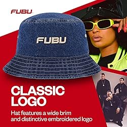 Concept One FUBU Bucket, Denim Style Cotton