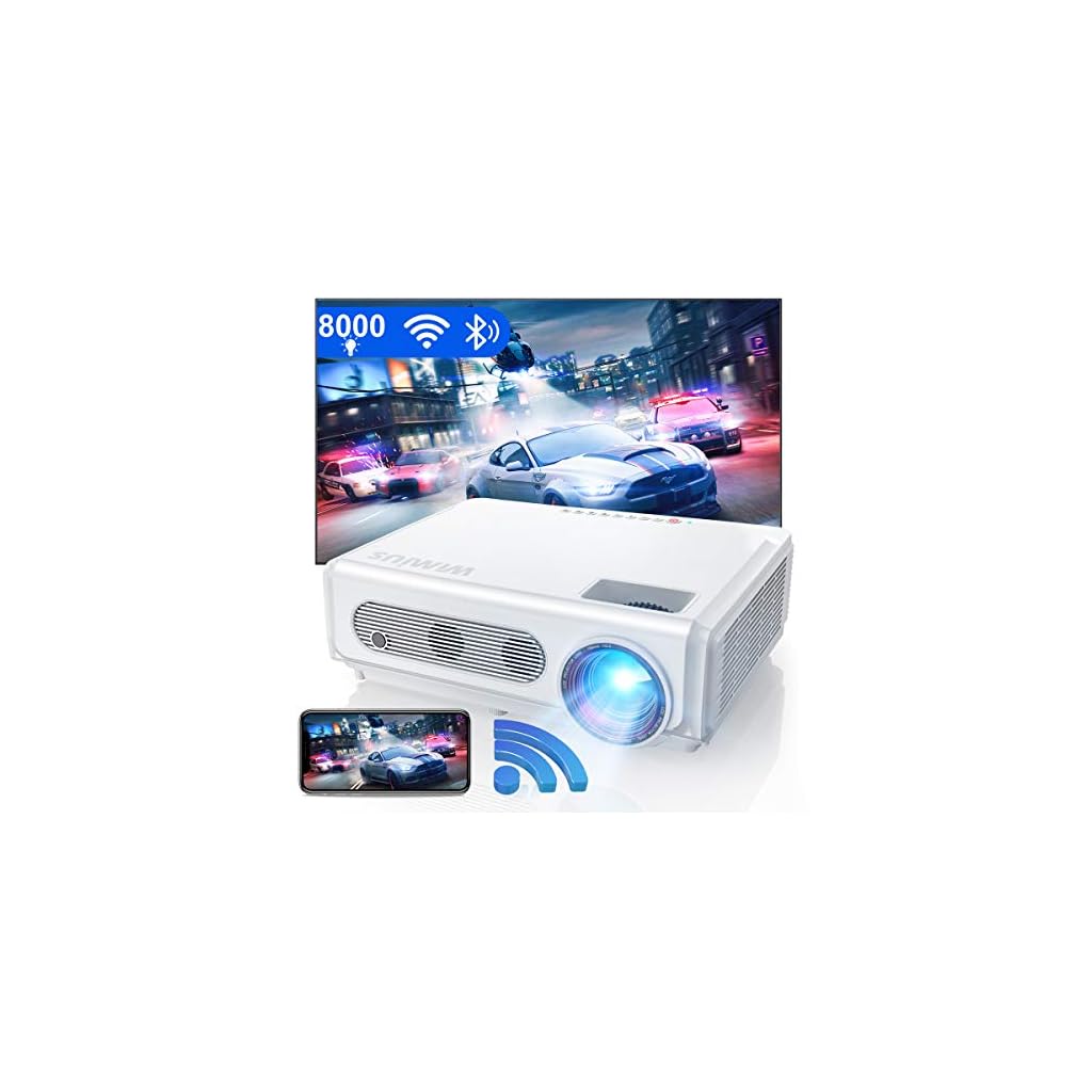 WiMiUS S6 Review: 1080P WiFi Bluetooth Projector