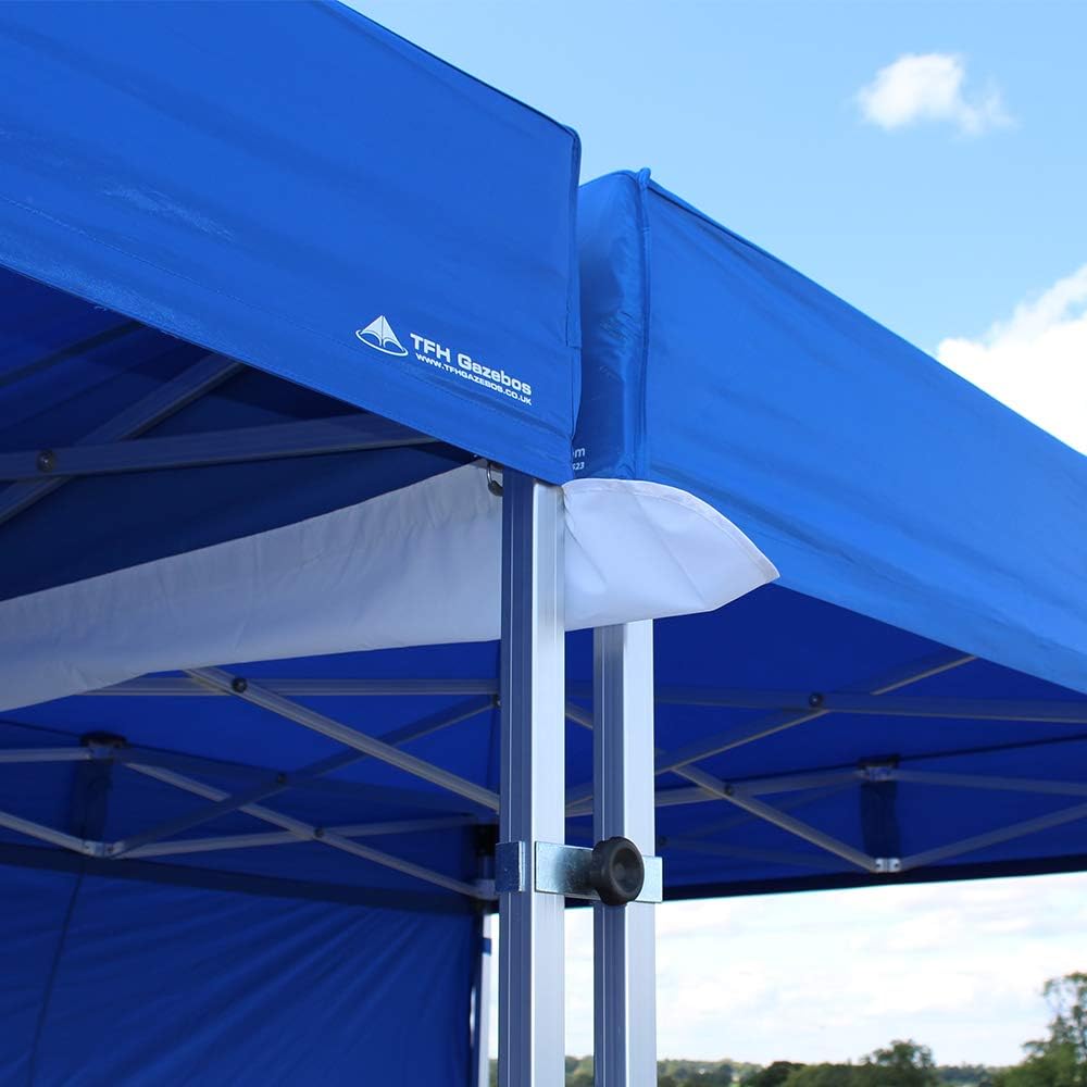 3m White Gazebo Rain Gutter Amazon.co.uk Garden & Outdoors