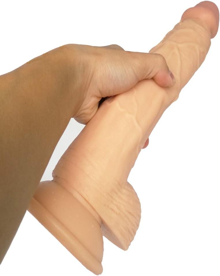 Happy Gift 13.19 Inch Super Long Big Size Hnad-Free Play SE Toy for Adult Female Enjoy Self Pleasure Relaxation Time, Skin ZHanga8aap1