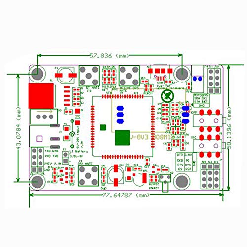 SIM808 Module GSM GPRS GPS Development Board IPX SMA with GPS Antenna for Arduino Raspberry Pi Support 2G 3G 4G SIM Card