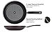 Happycall 5 Layer Diamond Nonstick Pan and Wok 3-piece Set, 11inch, PFOA-Free, Cookware Set, Dark Brown