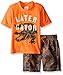 Carter's Boys' 2 Pc Later Gator Rash Guard Set