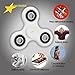 Star Tradebox Fidget Spinner with Fast Premium Bearing. Prevents ADHD, EDC, Anxiety and Restless. Finger Spinner Struggle the Stress. Our Gyro Gadget Easily Fits in Your Pocket. Not 3D Printed
