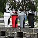 Joyshaker Shaker Bottle for Protein Mixes, Leak Proof Guarantee BPA and Phthalate-Free Plastic Wide Mouth Gyms Sports Shaker Cup With Mixer 28oz (Dark red)