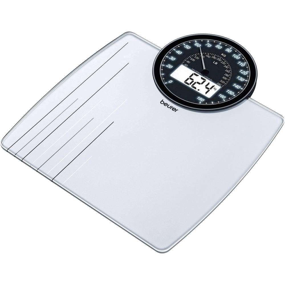 Beurer GS58 Driver's Dual Display Glass Bathroom Scale