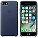 Apple Leather Case for iPhone 7 - Midnight Blue