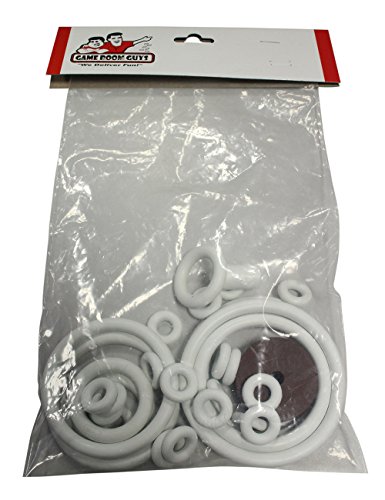 Game Room Guys Gottlieb Polo White Rubber Ring Kit