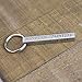 Custom Personalized Long Aluminum Bar Keychain