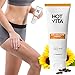 Hot Vita Anti Cellulite Gel – Skin Tightening & Firming Body Lotion – Anti Stretch Mark Cream (4 oz)