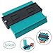 Contour Gauge 5 Inch Profile Gauge and Shape Duplicator, Nezylaf Plastic Contour Gauge Precisely Copy Irregular Shapes for Perfect Fit and Easy Cutting (5