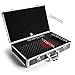 Ghost Fire Sturdy Locking Aluminum Guitar Effect Pedal Case with Pedal Mounting Tape Fastener, 22