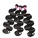 Brazilian Human Hair Body Wave 3 Bundles 10 12 14 Unprocessed 9A Brazilian Virgin Human Hair Weft Body Wave Remy Hair Weave Bundles Natural Color
