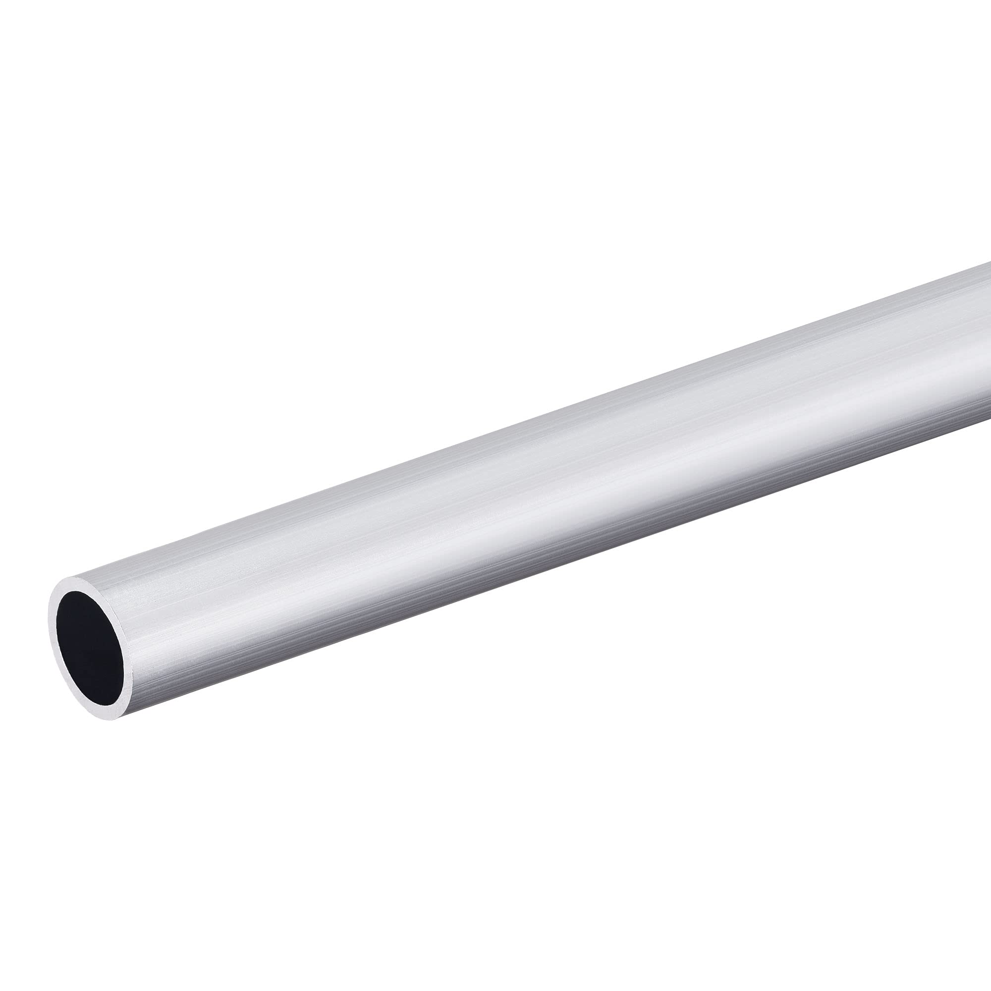 sourcing map 6063 Aluminum Round Tube 10mm OD 8mm Inner Dia 250mm Length Pipe Tubing