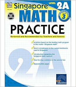 Buy Singapore Math Practice Workbook—Level 2A Grade 3 Math Book, Adding And Subtracting Within 1,000, Multiplying, Dividing, Measuring Length And Mass ... And Recommended By Teachers And Parents Book Online At Low