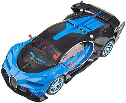 WGS Radio Remote Control High Speed Racer Car Vehicle 1:14 Scale - Blue