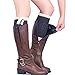 Womens Lace Stretch Boot Leg Cuffs Leg Warmers Socks Topper Cuff