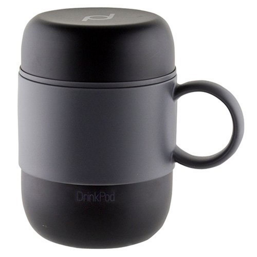 Drink Pod Vacuum Insulated Travel Mug, Stainless Steel, 280ml