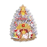 ROOMZOOM 1PC Very Excellent Christmas Stickers Decor At Christmas time Random Color