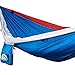 Camping Hammock for Outdoors - Double Hammock Size, Parachute Nylon, Snag-Proof Carabiners, 6 Gear Loops – Portable Hammock for Hiking, Backpacking, Travel by Emerald Mountain Outfitters
