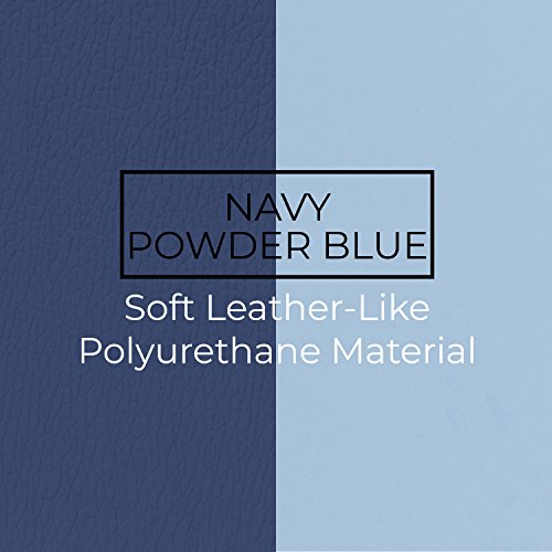 ECR4Kids ELR-12764-NVPB Softzone Lil Personal Space Cozy Foam Retreat, Navy/Powder Blue