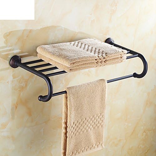 Continental toilet bathroom hardware bathroom accessories all copper and bronze and American antique towel rack towel rack-2