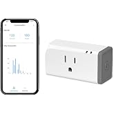 SONOFF S31 WiFi Smart Plug with Energy Monitoring, 15A Smart Outlet Timer Switch ETL Certified, Compatible with Alexa &amp; Google Home, IFTTT Supporting, 2.4 Ghz Wi-Fi Only