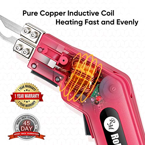 RoMech Fabric Cutter Rope Cutter 100W Electric Hot Knife Foam Styrofoam Cutting Tool Kit