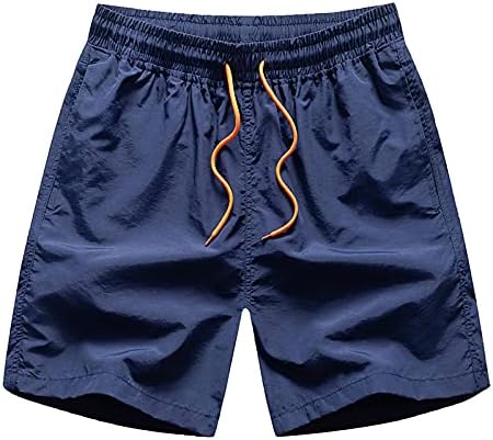 Size Shorts Elastic Waist Breathable 