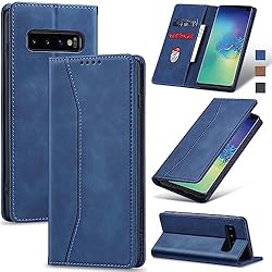 Jasonyu Flip Wallet Case for Samsung Galaxy S10