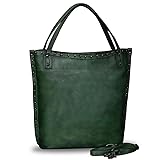 IVTG Genuine Leather Shoulder Bag for Women Work