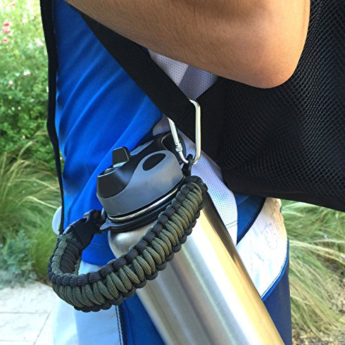 Best Hydro Flask Wide Mouth Carrier Paracord Handle for Water Bottle