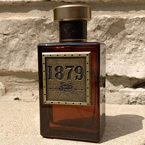 1879 Cologne - Official Justin Brands Fragrance - Natural and Authentic Perfume Spray for Men - Woody and Crisp Scent - Masculine Fragrance - 3.4 oz 100 ml