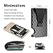 WDT Carbon Fiber Wallet, Minimalist Money Clip and Credit Card Holder,Card Wallet RFID Blocking,Bussiness Card Case Wallet for Men