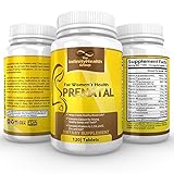 Best Prenatal Vitamin for Womens Health Before and with Pregnancy - 120 Count - With Folic Acid